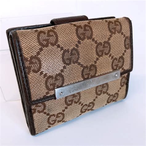 gucci second hand wallet|pre owned Gucci wallet.